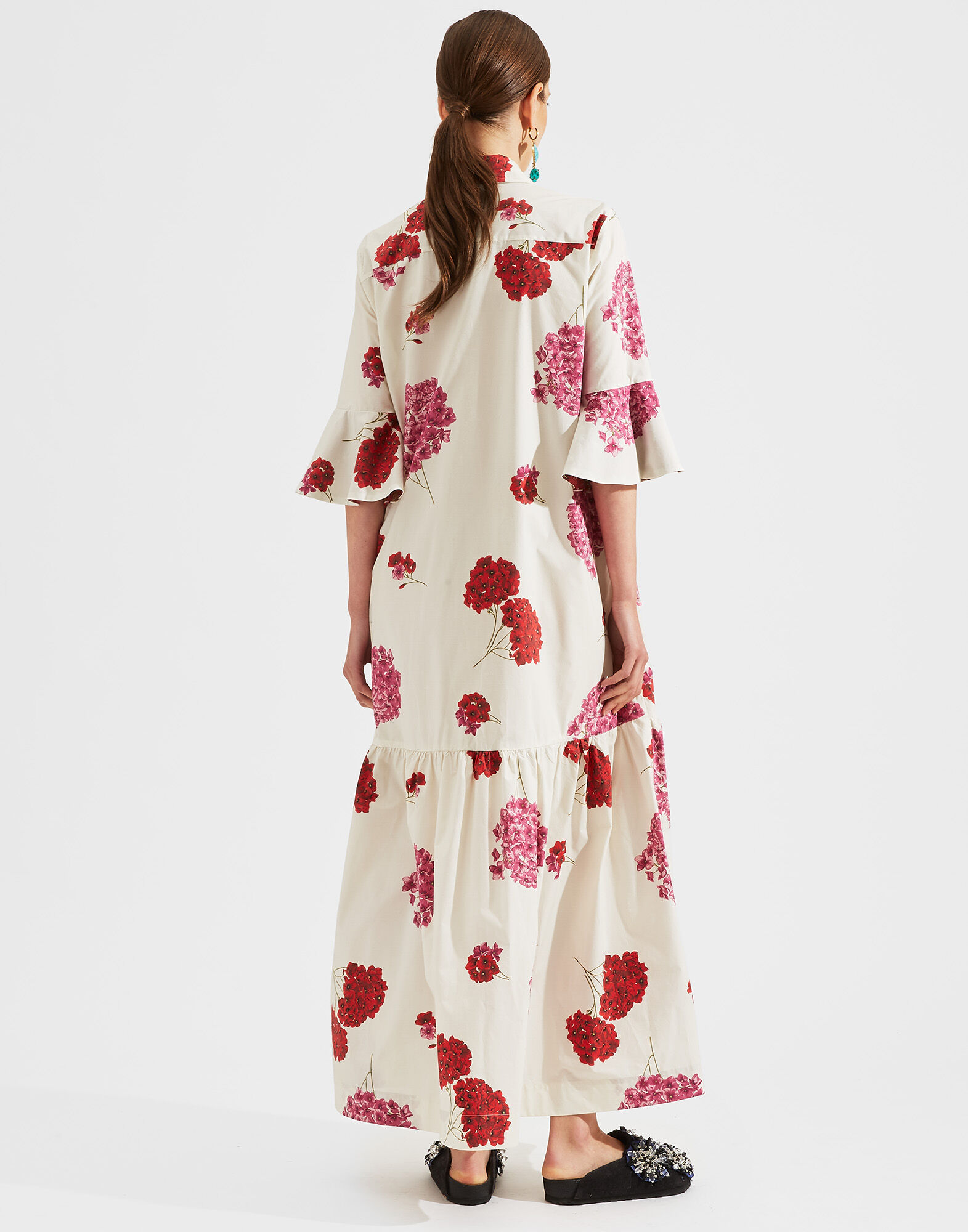 La DoubleJ Artemis Dress Ortensia DRE0176COT001ORT0001