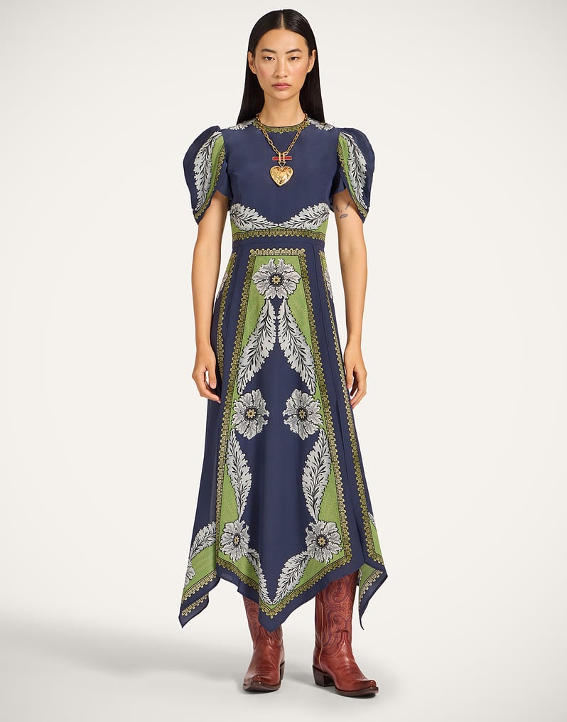 La DoubleJ Cherie Scarf Dress La DoubleJ Cherie Scarf Dress Bounty Placée Navy DRE0936CRE002BOU01BU06