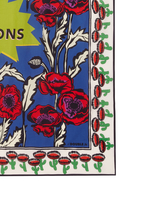 LaDoubleJ Square Scarf (135X135) LaDoubleJ Square Scarf (135X135) Big Blooms SCA0006COS001PFI0001