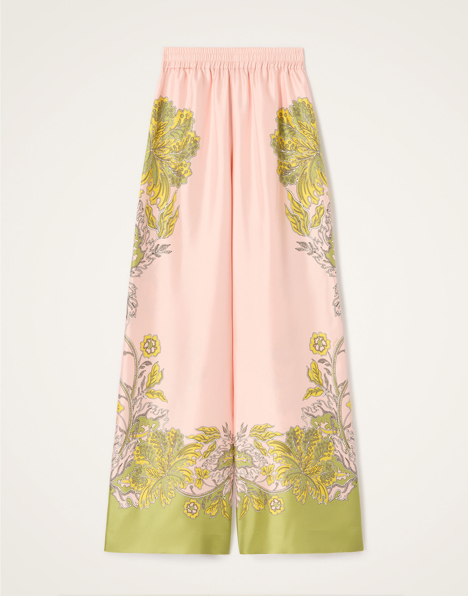 La DoubleJ Palazzo Pants Swathe Plac&eacute;e Pink TRO0026SIL001SWA03PI01