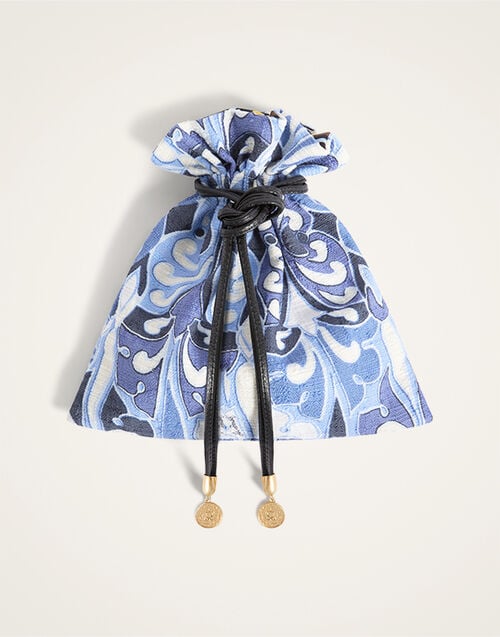 La DoubleJ Dustbag Pochette Cocoon Blue BAG0103COT005COC01BU03