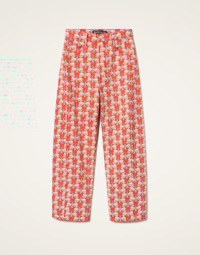 La DoubleJ The Half Pipe Jeans La DoubleJ The Half Pipe Jeans Pull My Petaltail Orange TRO0169DEN012PET03OR02