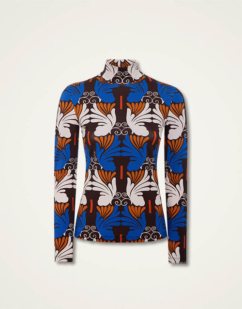 La DoubleJ Turtleneck Ali Chocolate TOP0146JER005WIG07BR07