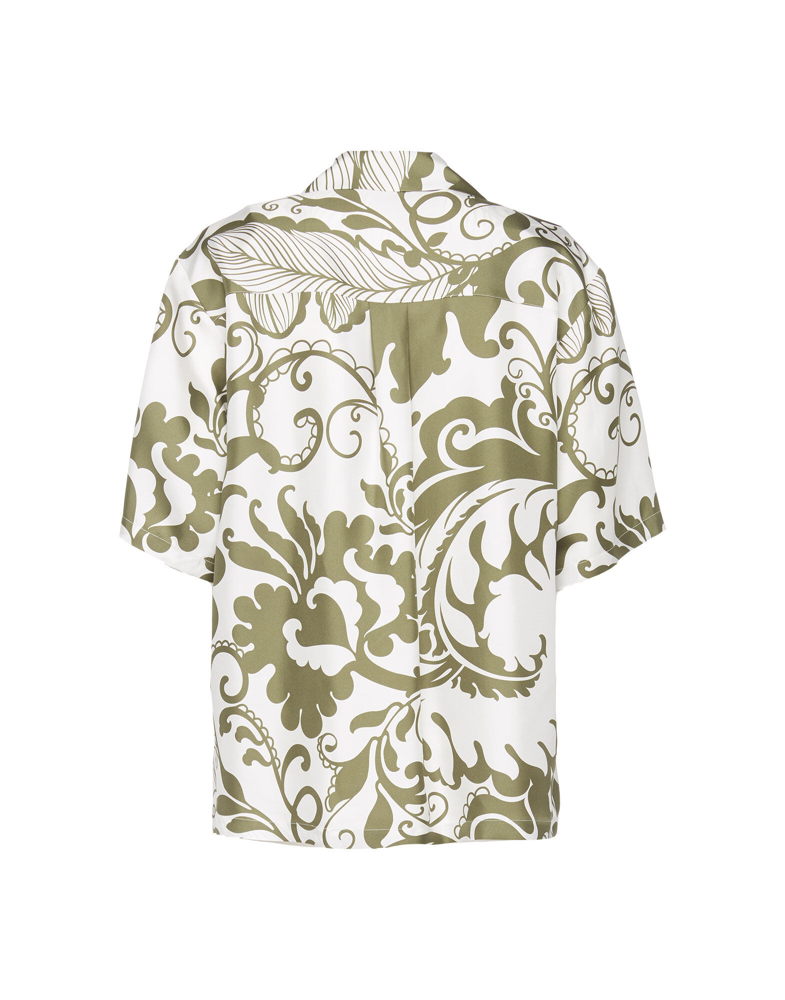 La DoubleJ Bowling Shirt Marea Olive SHI0065SIL001MRE0006