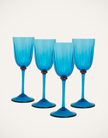 La DoubleJ Wine Glass Set of 4 La DoubleJ Wine Glass Set of 4 Azzuro GLA0008MUR001AZZ0001