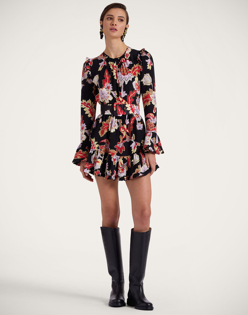 La DoubleJ Short Visconti Dress La DoubleJ Short Visconti Dress Lark Black DRE0074CRE001LAR01BL01