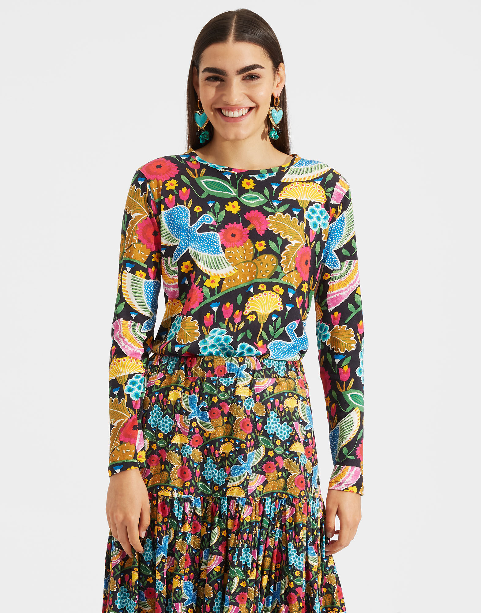 LaDoubleJ Going to Yoga Top Colombo Grande SHI0017JER002COL0001