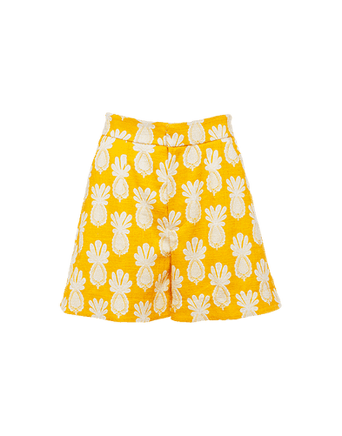 LaDoubleJ Good Butt Shorts Pineapple TRO0010COT005PNP0003
