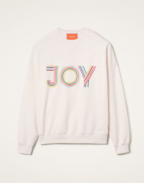 La DoubleJ Joy Sweatshirt La DoubleJ Joy Sweatshirt Joy Off White SWE0039JER033SOP07WH05