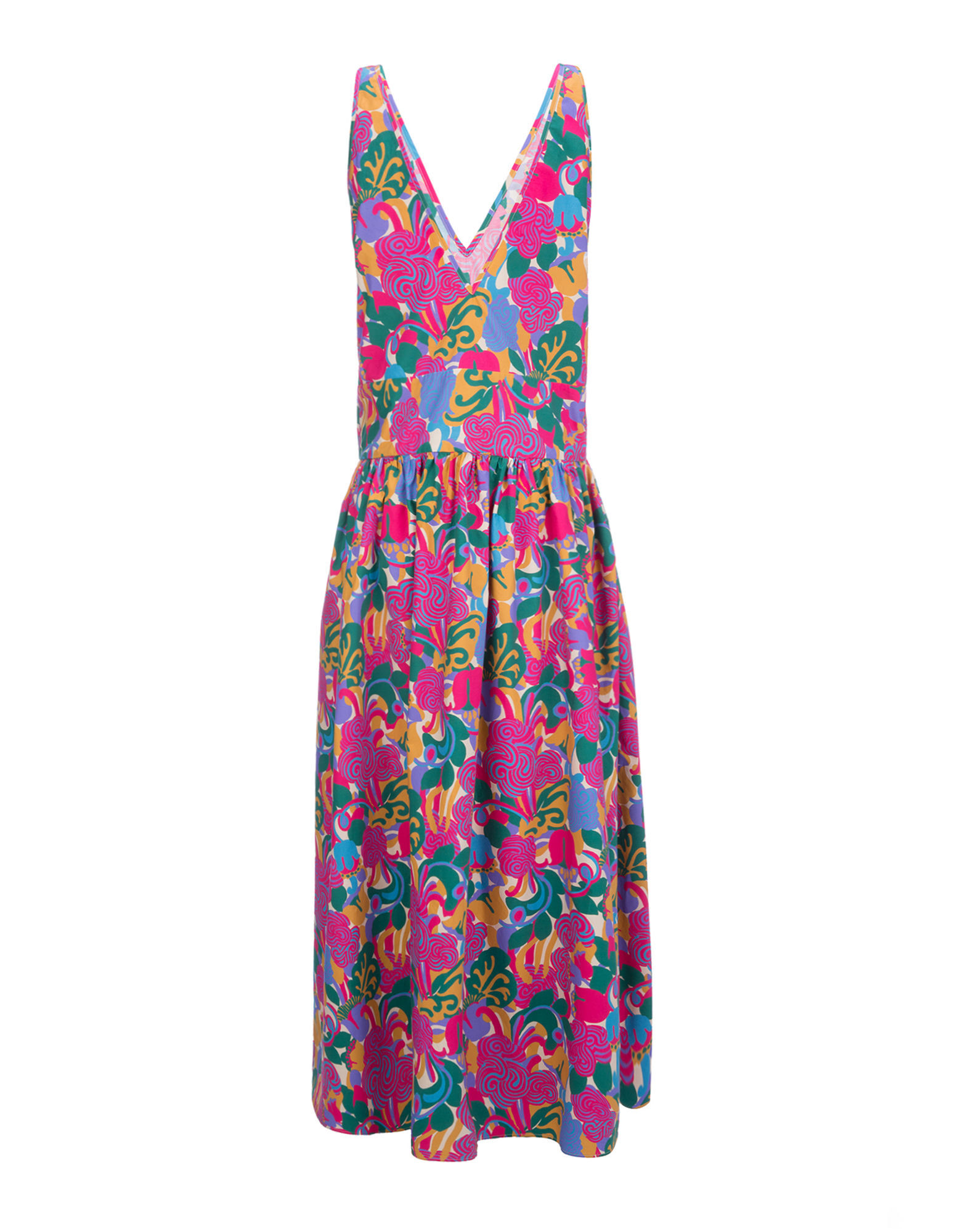 LaDoubleJ Aperitivo Oversized Dress Zoo Rosa DRE0033COT001ZOO0002