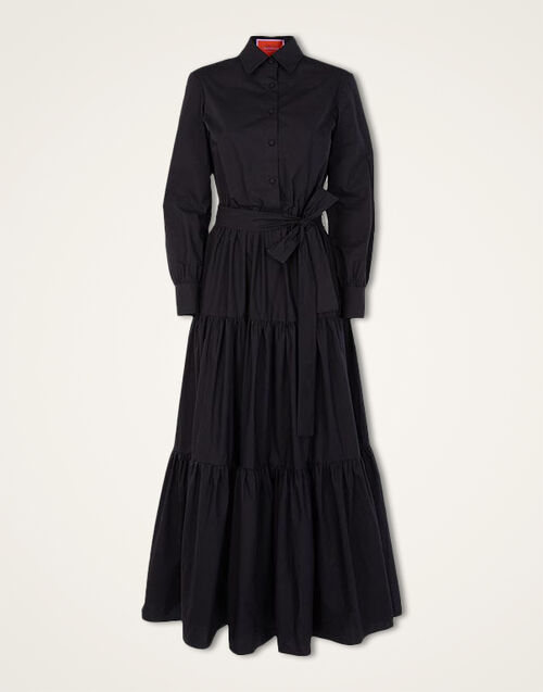 La DoubleJ Bellini Dress Solid Black DRE0016COT001BLA0001