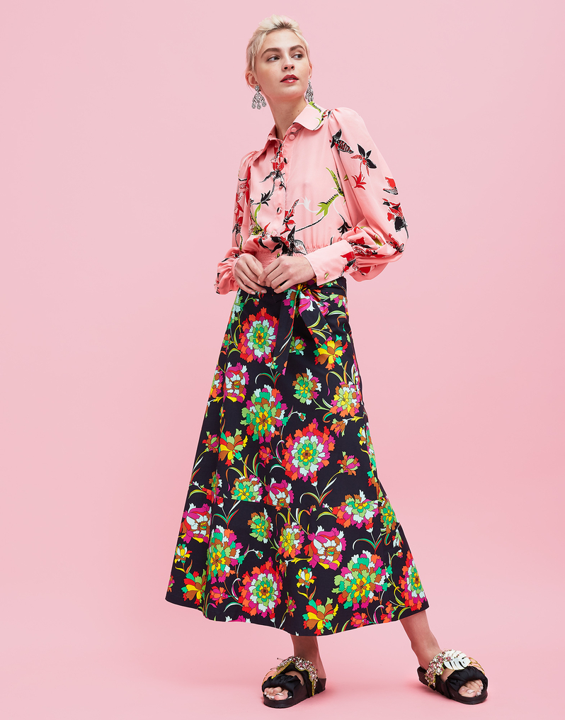 LaDoubleJ Long A Skirt LaDoubleJ Long A Skirt Dandelion SKI0018COT006DAN0001
