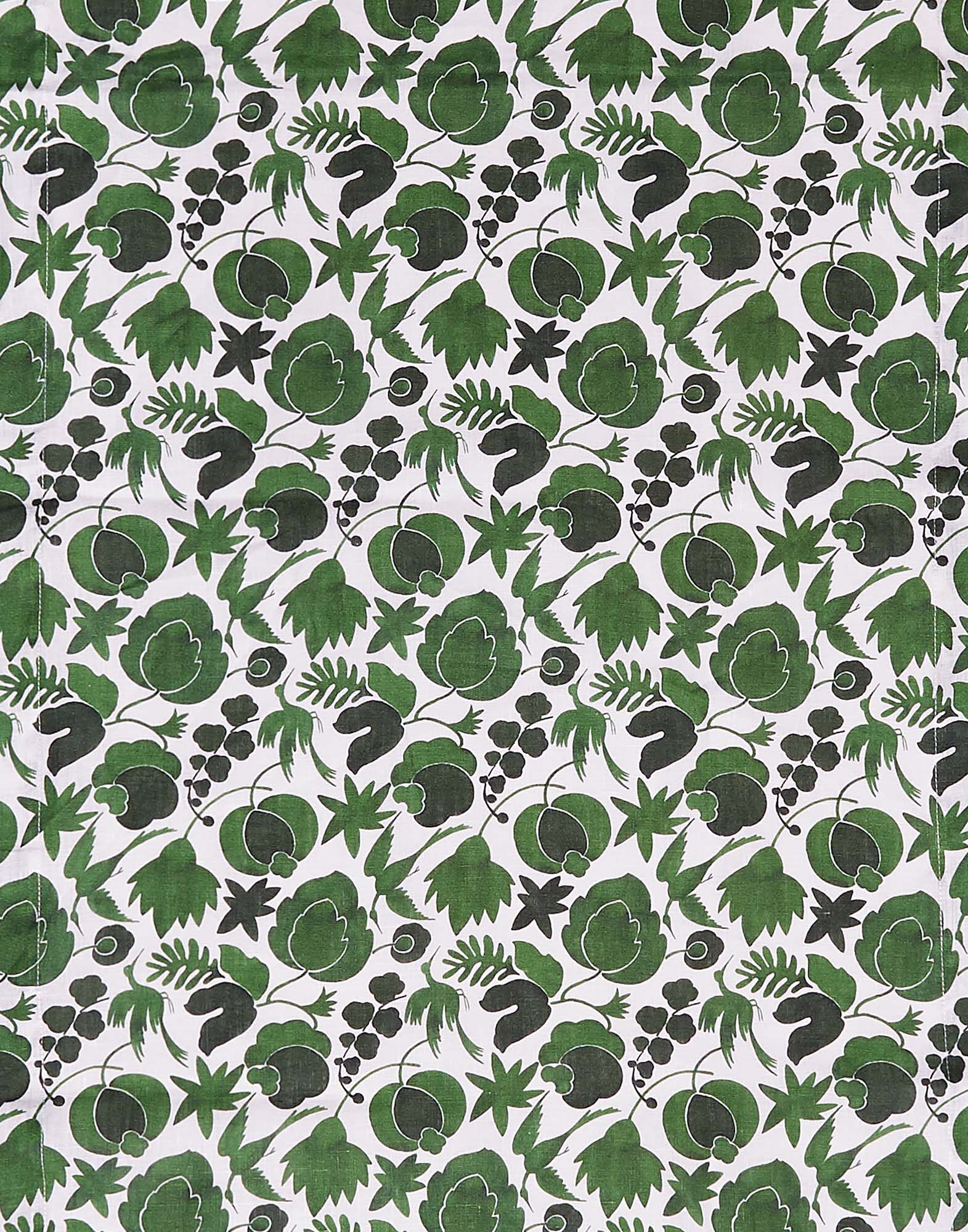 La DoubleJ Large Runner Wildbird Verde Small RUN0002LIN001CER0021