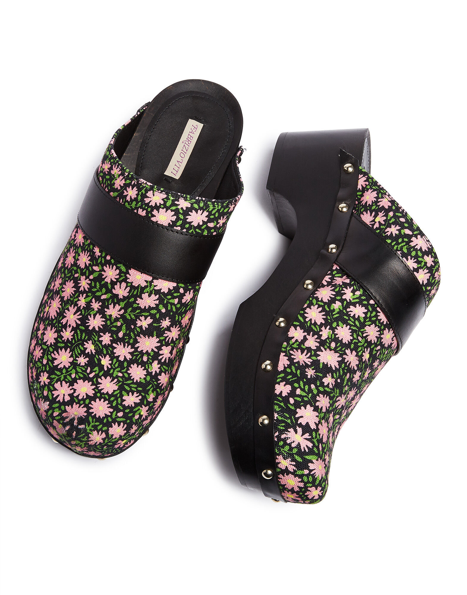 LaDoubleJ LDJ X Fabrizio Viti Jean Clogs Daisy SHO0001COT017DAI0001