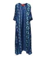 La DoubleJ Muumuu Dress Round Neck La DoubleJ Muumuu Dress Round Neck Costiera DRE0370SIL001COS01BU03