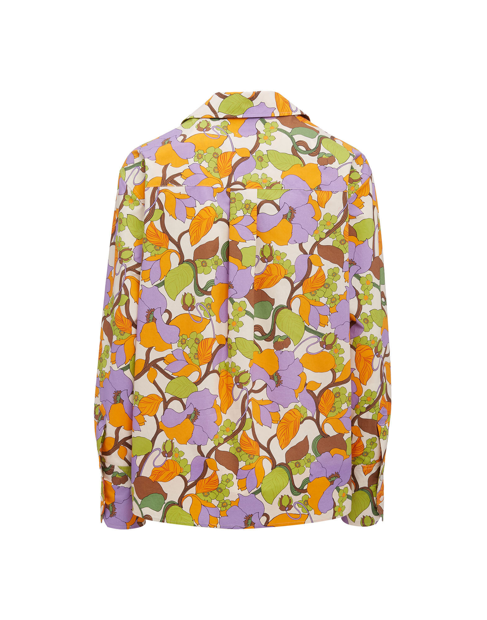 La DoubleJ Milano Shirt Vines Bianco SHI0066COT001VIN0002