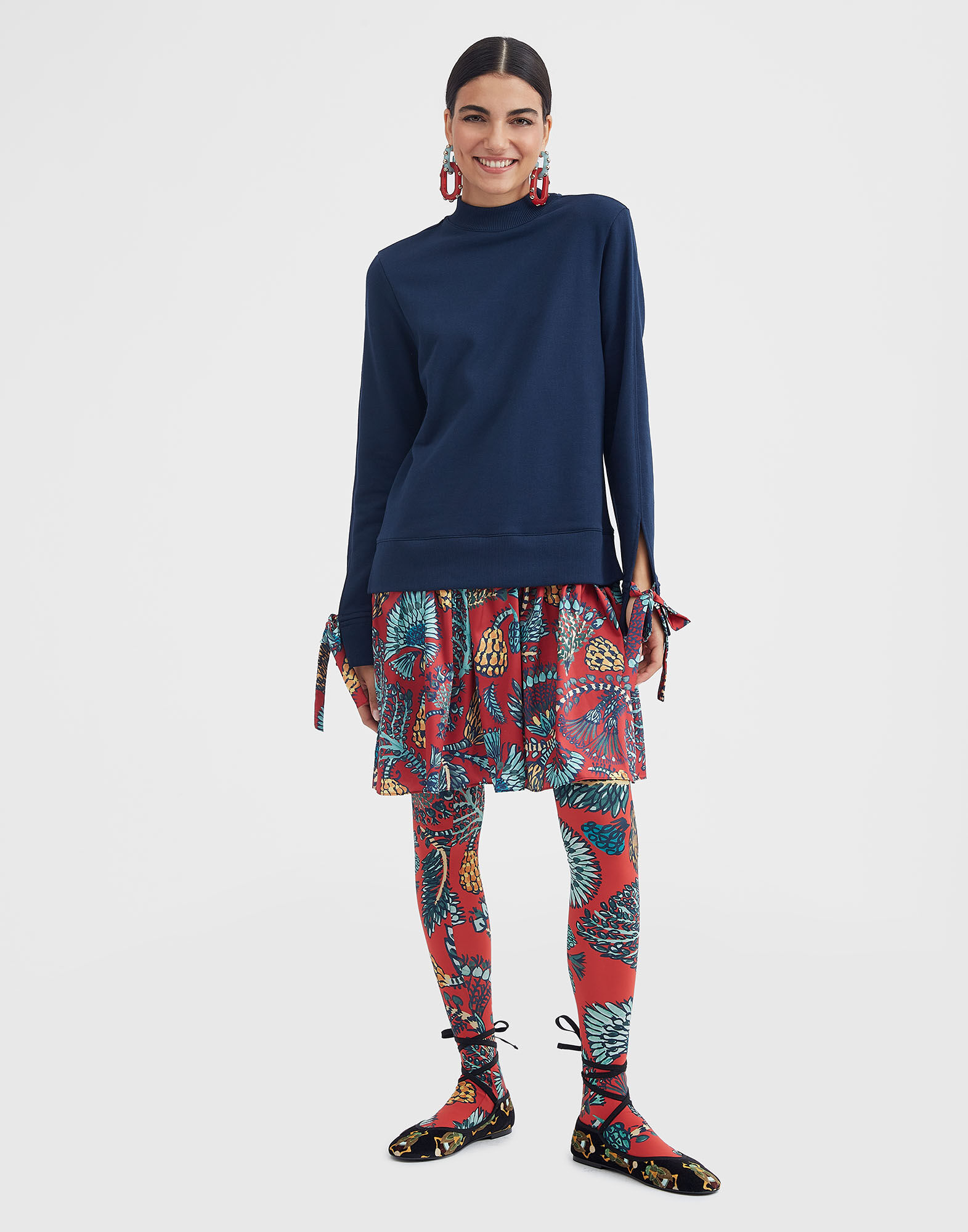 La DoubleJ Sporty Dress Sicomore Red DRE0453FOD001SIC01BU06