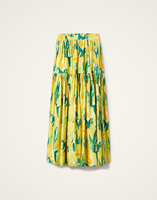 La DoubleJ Oscar Skirt La DoubleJ Oscar Skirt Zesty Yellow SKI0012COT039ZES01YE02