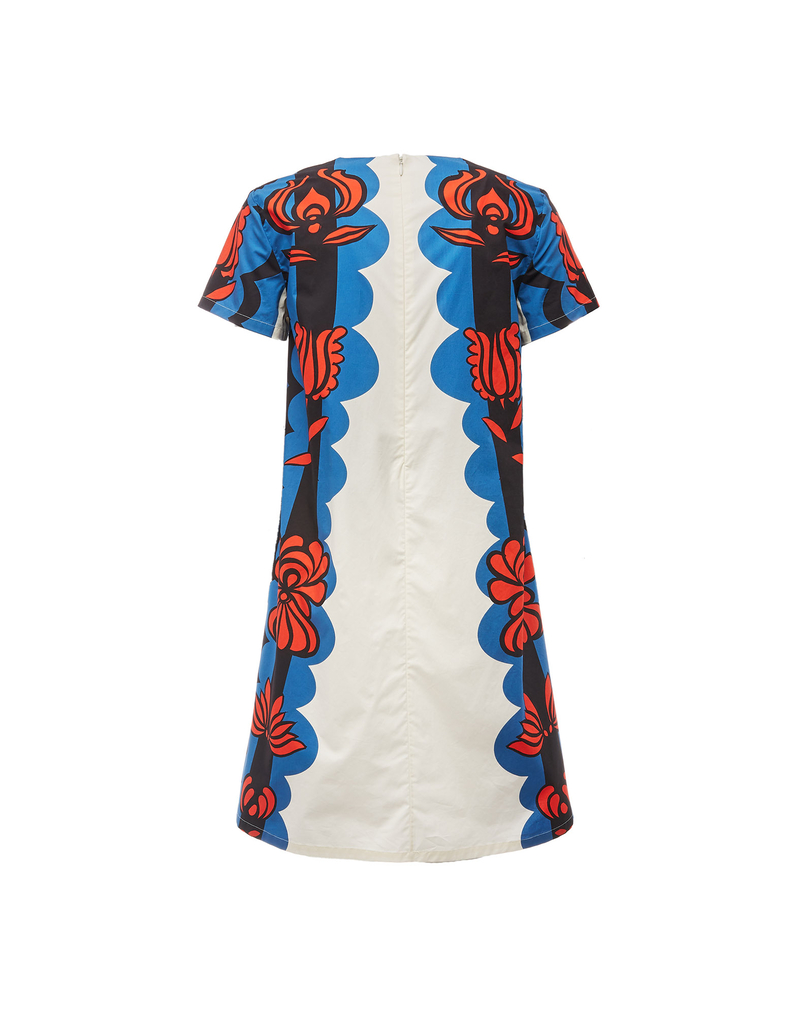 LaDoubleJ Mini Swing Dress LaDoubleJ Mini Swing Dress Carpathian DRE0169COT015CRP0001