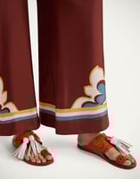 La DoubleJ Sandy Slides La DoubleJ Sandy Slides Solid Orange SHO0110LEA014SOLIDOR02