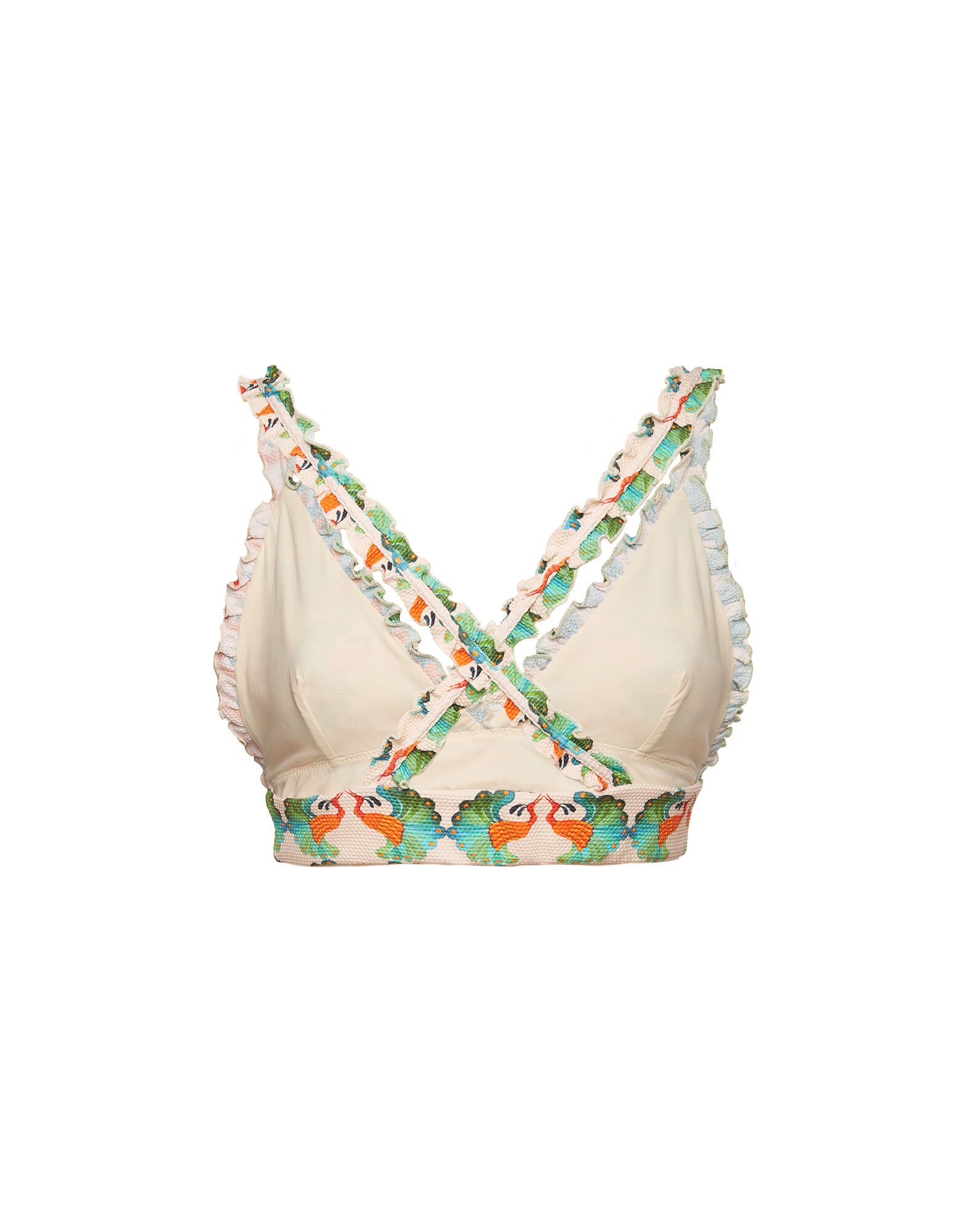La DoubleJ Frilly Bra Kissers SWI0041LYC002KIS0002
