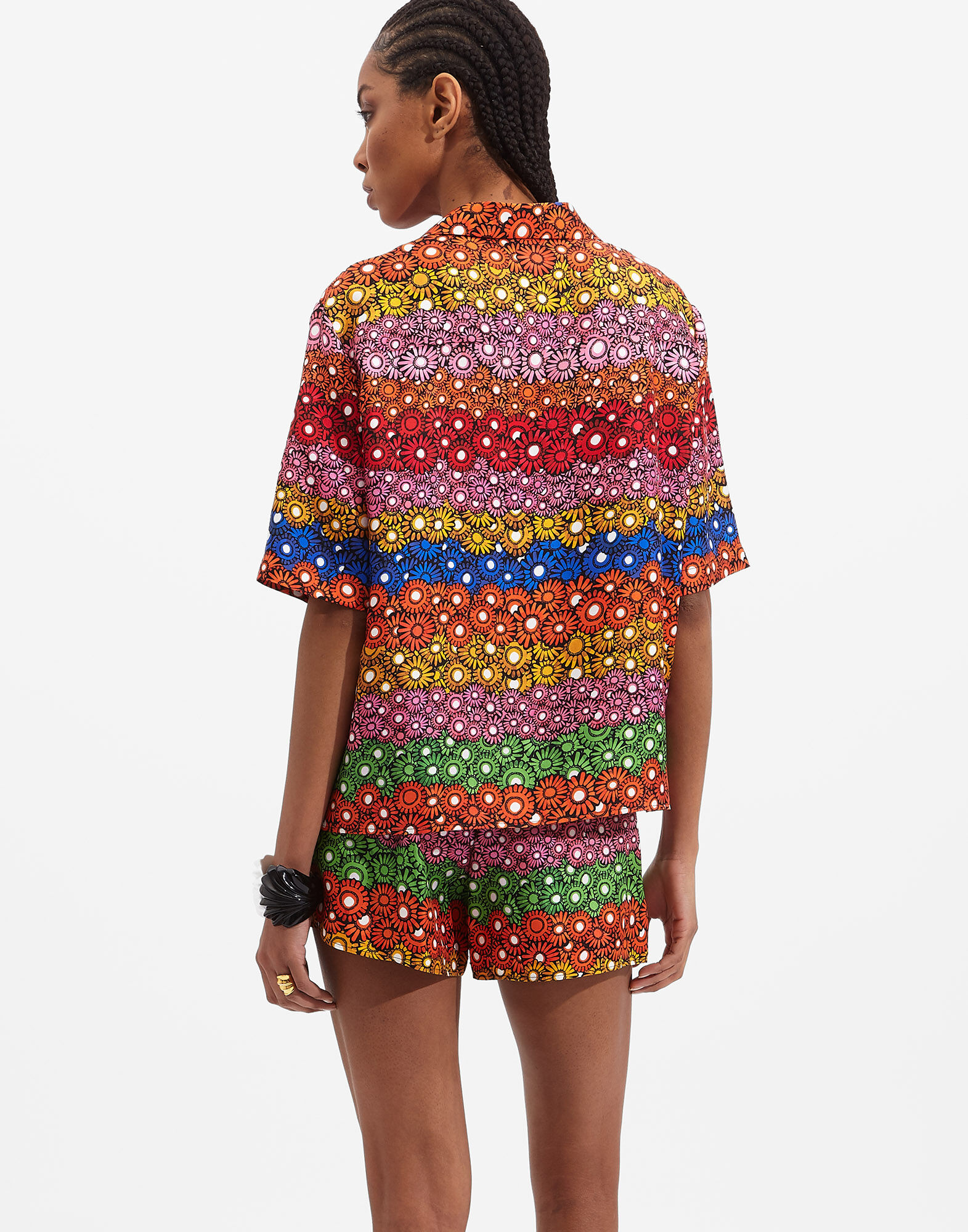 La DoubleJ Boxy Shirt Pride Daisy SHI0064SIL001DAY0004