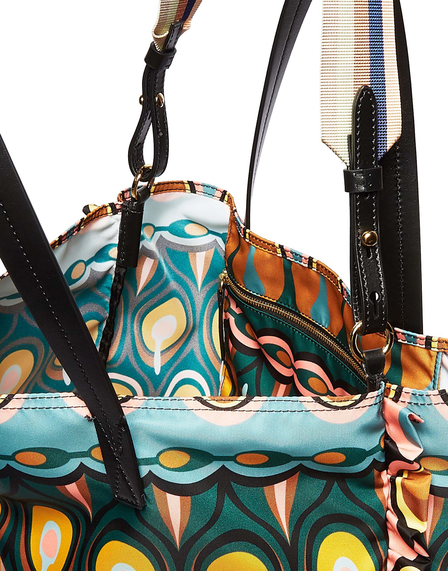 LaDoubleJ Midi Shopper Bag Rio Verde BAG0013NYL002RIO0002