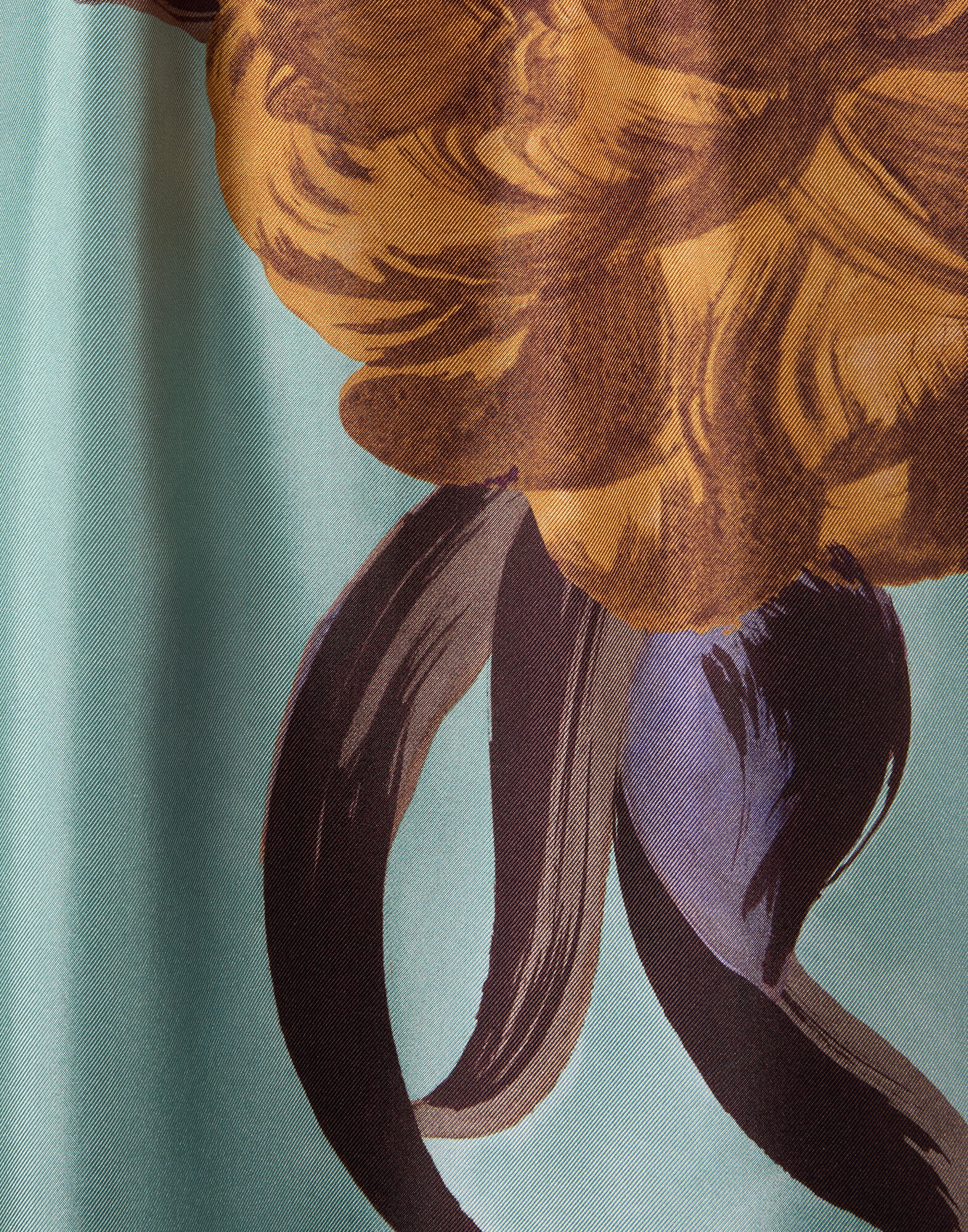 La DoubleJ Palazzo Pants Peony Plac&eacute;e Light Blue TRO0026SIL001PEO06BU01