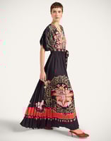 La DoubleJ Accordion Dress La DoubleJ Accordion Dress Cornucopia Placée Black DRE0991CHF007CRN03BL01