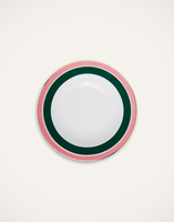 La DoubleJ Soup Plates Set Of 2 La DoubleJ Soup Plates Set Of 2 Rainbow Forest Green SOU0002CER001RAI03GR03