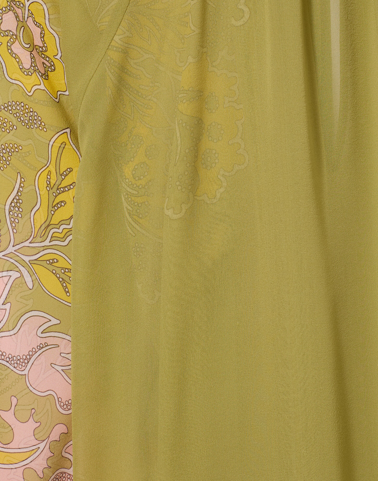 La DoubleJ Cerere Blouse Swathe Plac&eacute;e Green SHI0086SIL014SWA03GR02