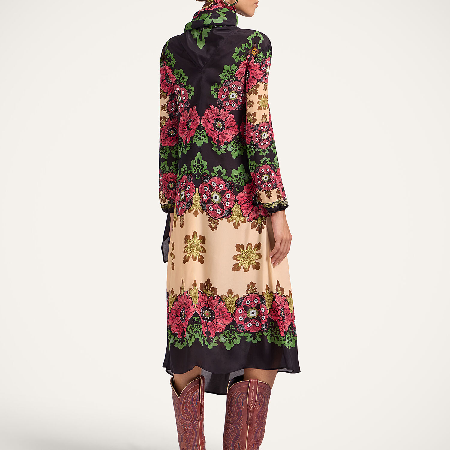 La Doublej Karis Dress In Multi