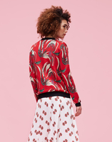 LaDoubleJ Cardigan LaDoubleJ Cardigan Windy Flowers Rosso PUL0016KNI011WIN0001