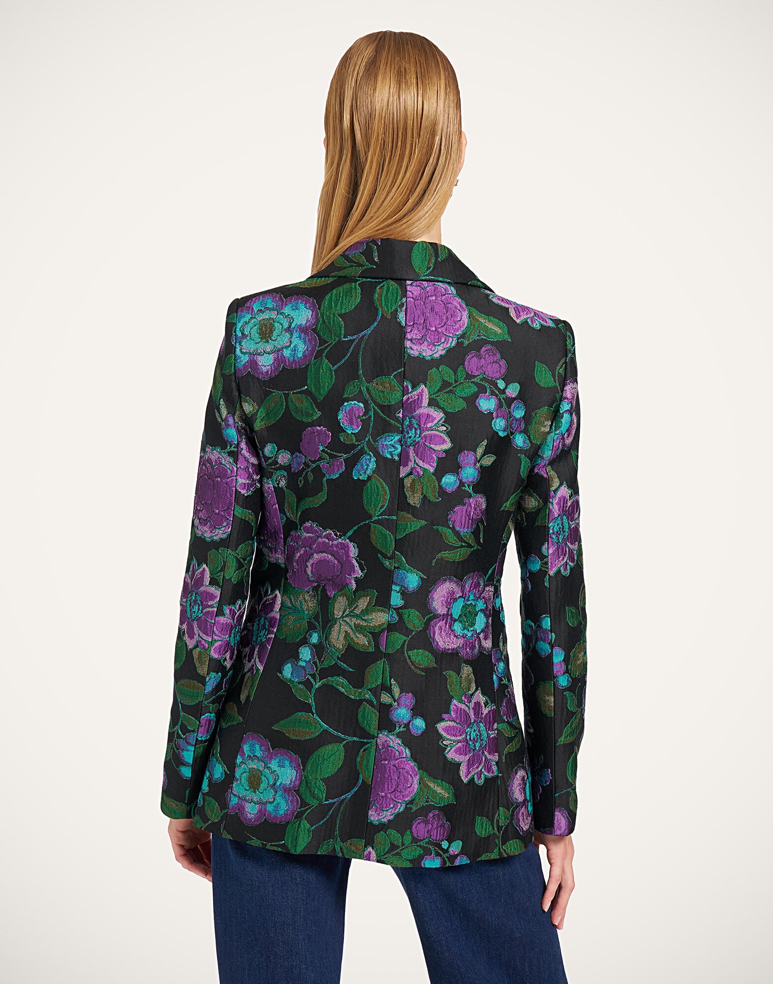 La DoubleJ 24/7 Jacket Bis Botanical Black JAC0063JCQ144BOT01BL01
