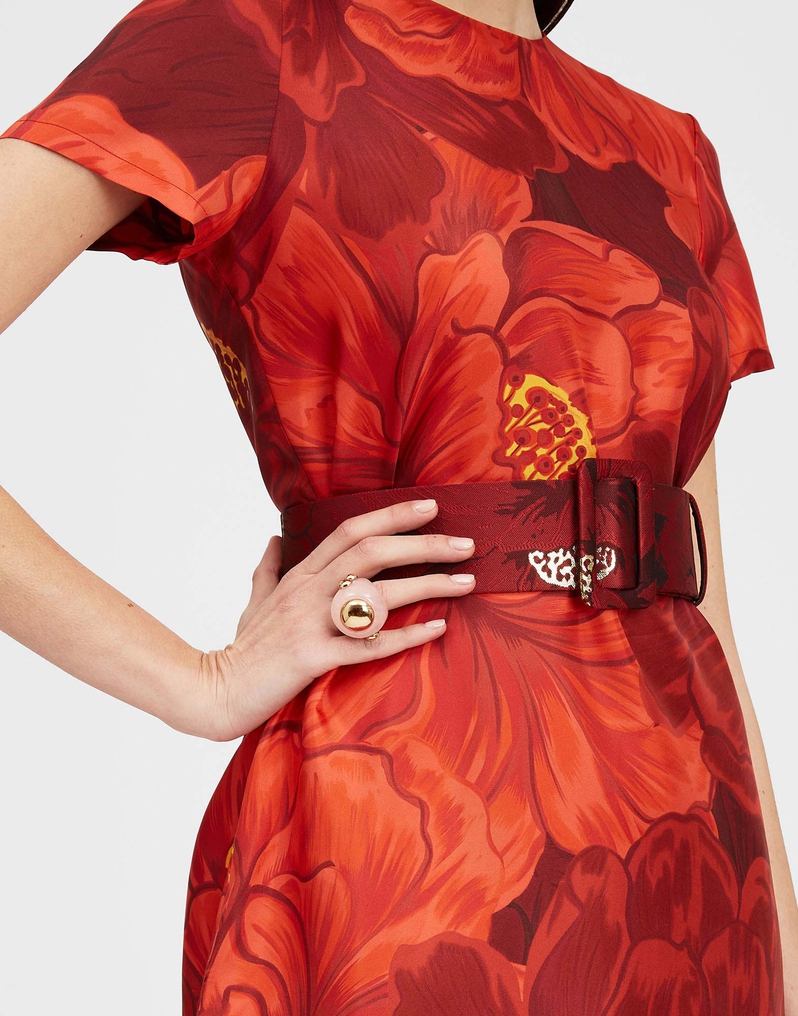 La DoubleJ Medium Belt La DoubleJ Medium Belt Ruby Red BEL0003JCQ062RUB01RE01