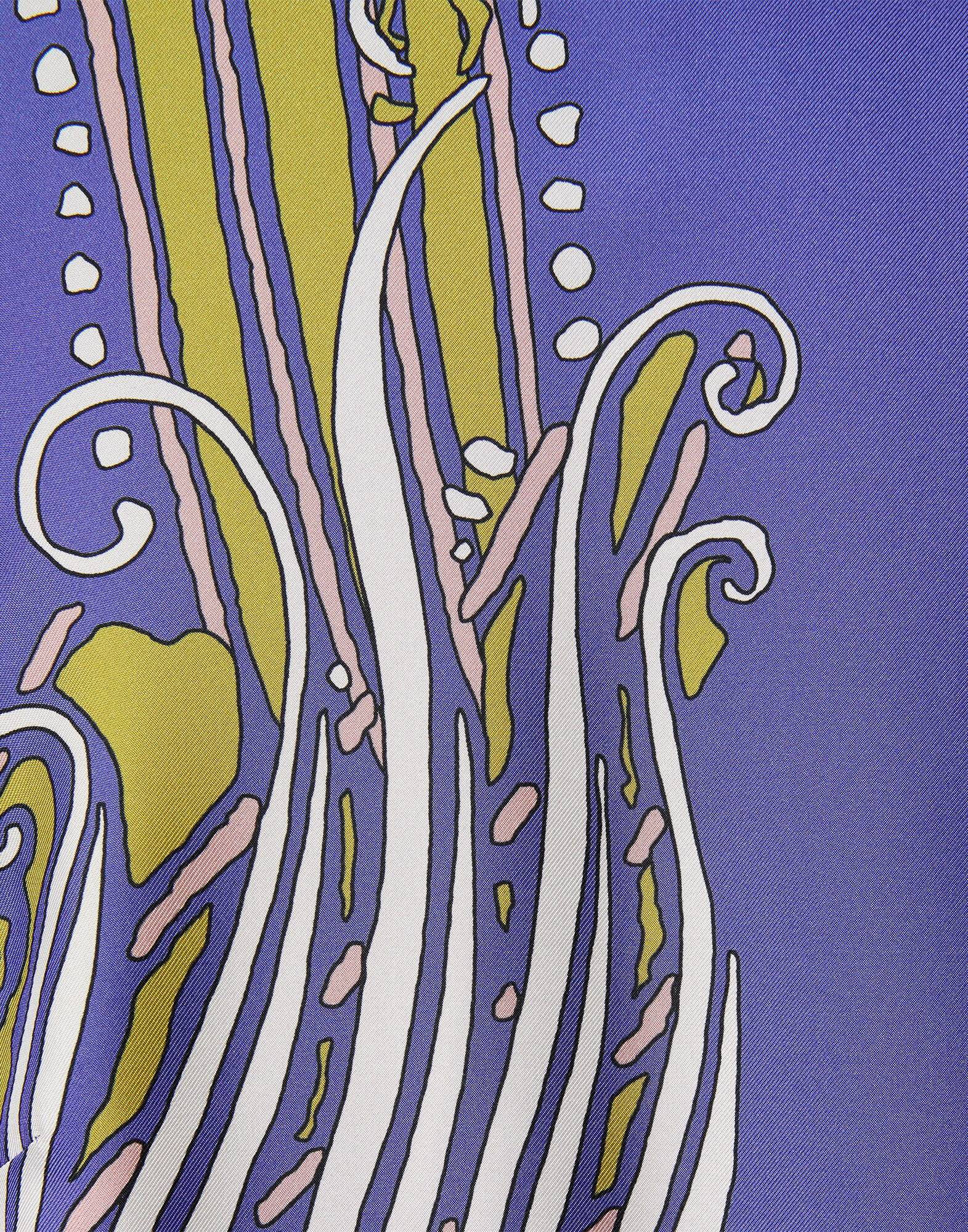 La DoubleJ Make An Exit Top Atlantis Plac&eacute;e Purple TOP0117SIL017ATL03PU01