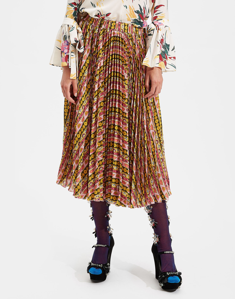 LaDoubleJ Soleil Skirt LaDoubleJ Soleil Skirt Nastri SKI0041DBG001NAS0001