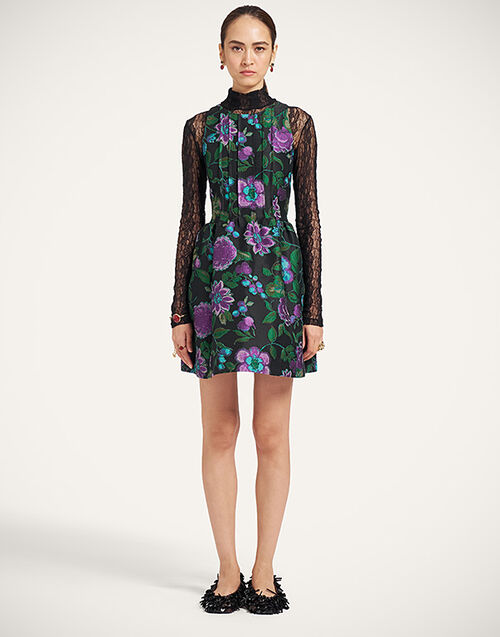 La DoubleJ Mini Pirhouette Dress Botanical Black DRE0986JCQ144BOT01BL01