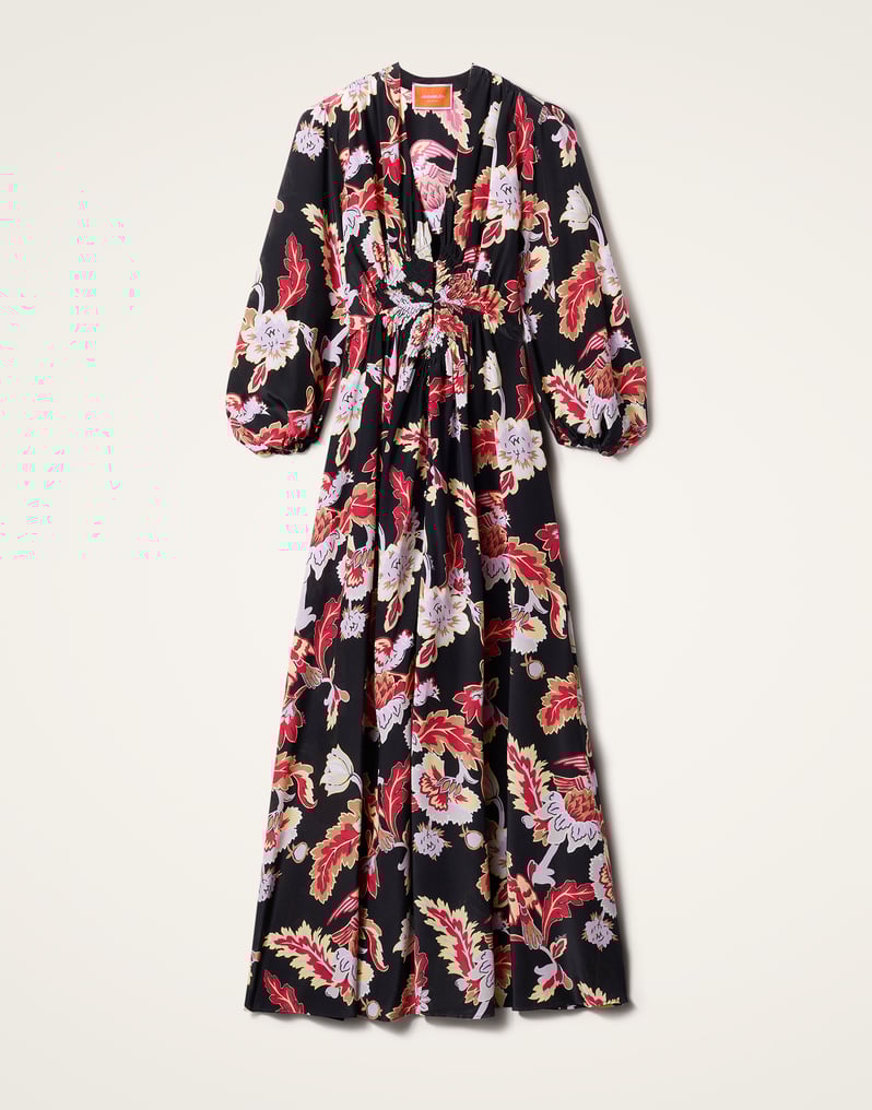 La DoubleJ Long Camerino Dress La DoubleJ Long Camerino Dress Lark Black DRE0585CRE001LAR01BL01