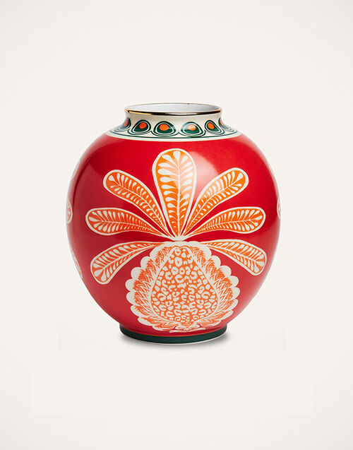 La DoubleJ Bubble Vase La DoubleJ Bubble Vase Big Pineapple Bordeaux VAS0003CER001PNP0015