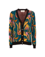 LaDoubleJ Cardigan LaDoubleJ Cardigan Windy Flowers Blu PUL0016KNI011WIN0002