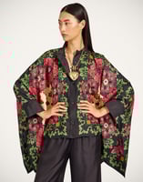 La DoubleJ Foulard Shirt La DoubleJ Foulard Shirt Bounty Placée Red SHI0059SIL006BOU01RE01