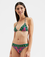 LaDoubleJ Triangle Bikini Top LaDoubleJ Triangle Bikini Top Cartwheel Fuxia SWI0032LYC003CRW0003