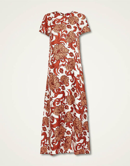 La DoubleJ Swing Dress Reef White DRE0001SIL001REE01WH01