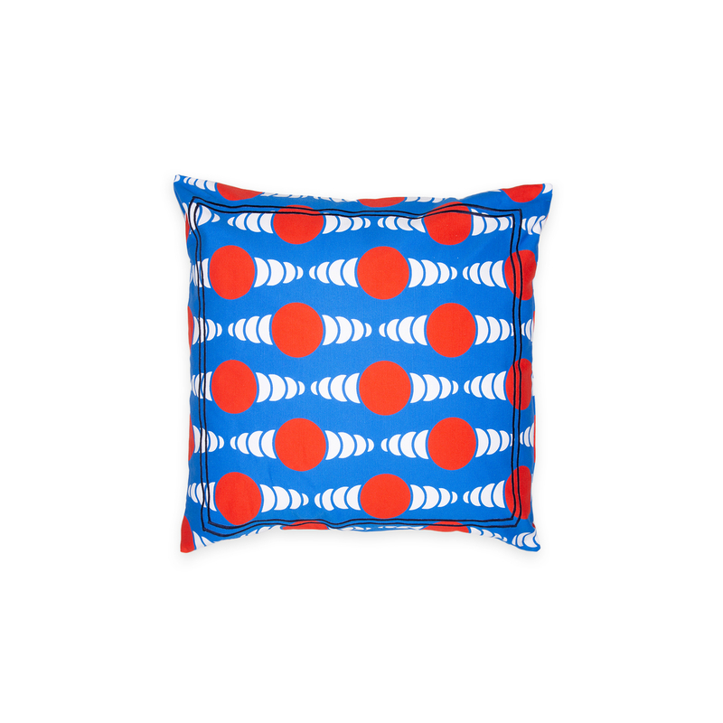 La DoubleJ Cushion Cover La DoubleJ Cushion Cover Lava Lamp Blu CUS0001COT011LAV0003