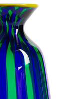 La DoubleJ Bottiglia Vase &#40;Smooth&#41; Blu/Verde VAS0011MUR001MUL0040