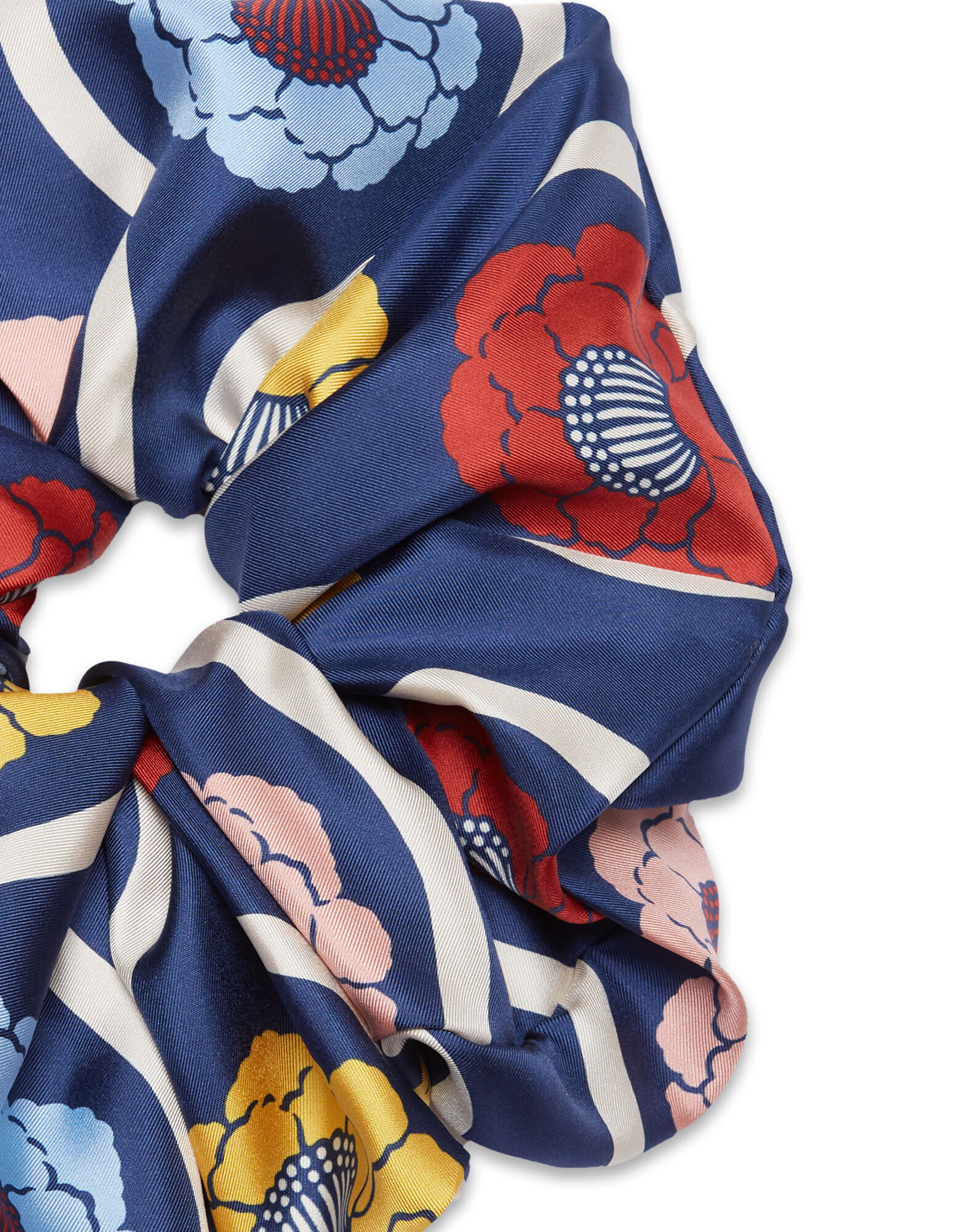 La DoubleJ Giga Scrunchie Whitsun Blue SCR0003SIL001FSK01BU03