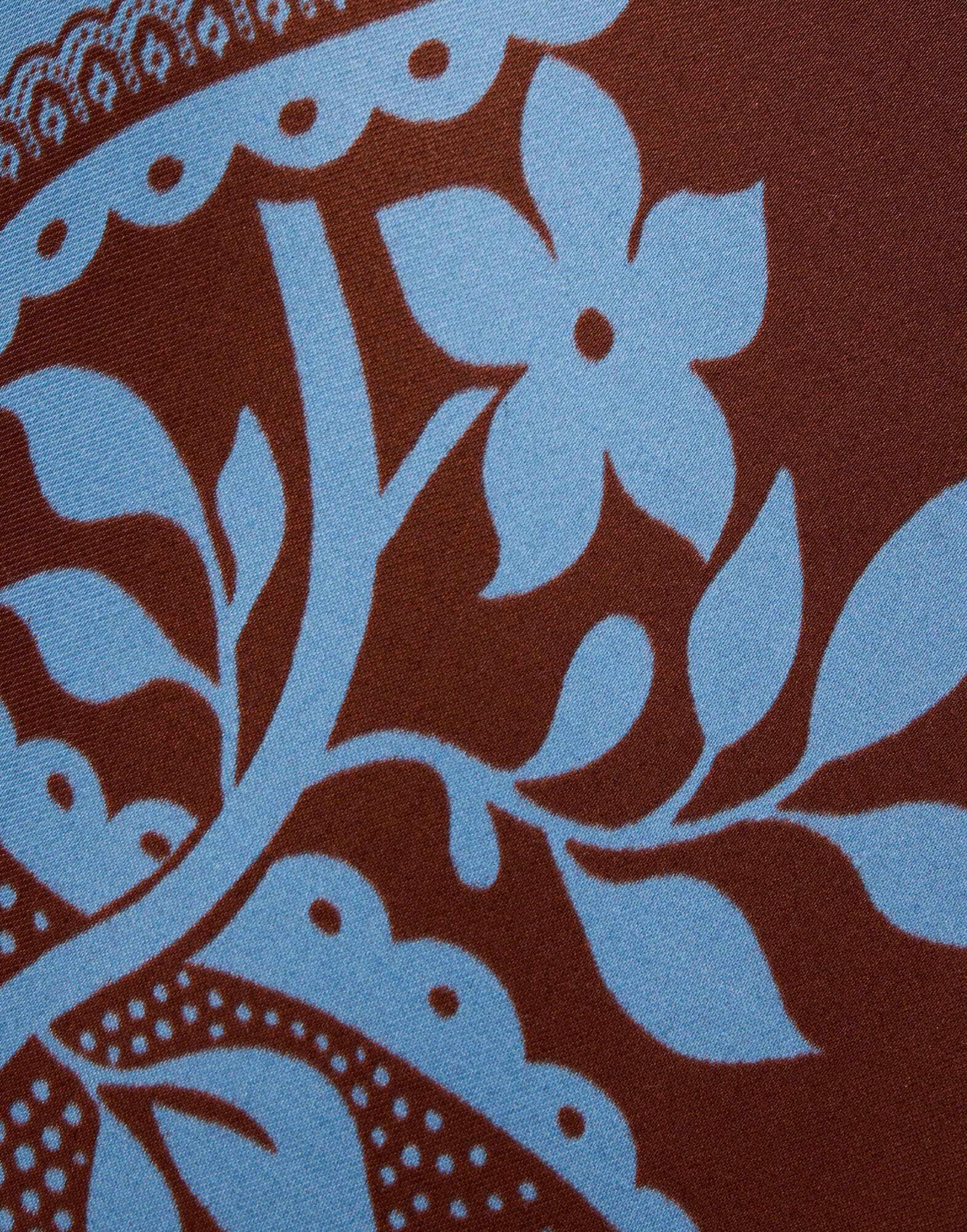 La DoubleJ Sleek Skirt Signoria Plac&eacute;e Brown SKI0127VIS024SIG01BR11