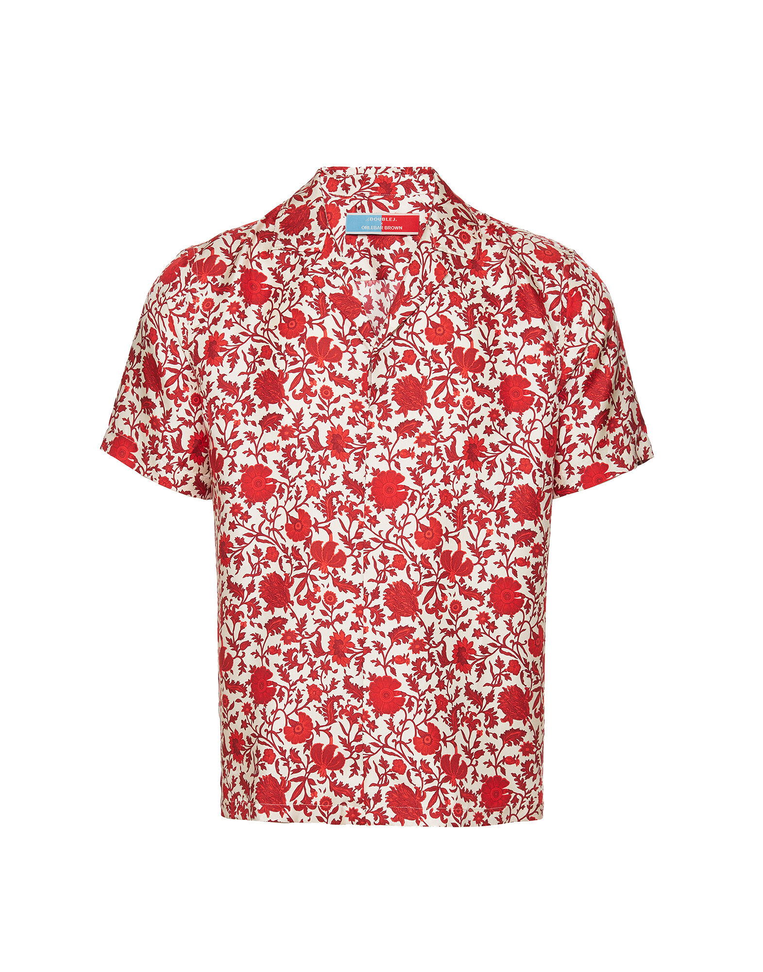 La DoubleJ Maitan Shirt Dragonflower Mini Red SHI0118SIL018DRE01RE01