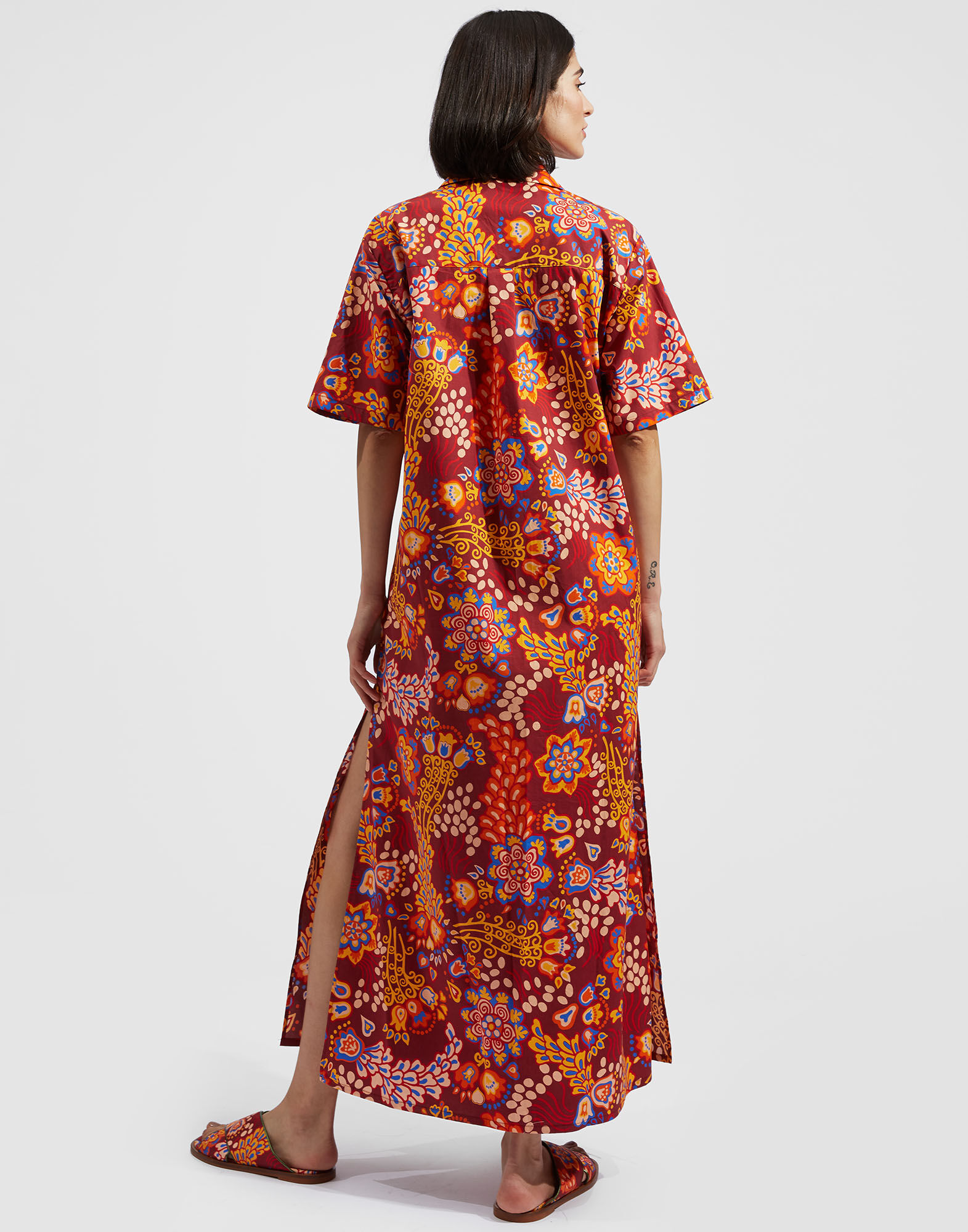 La DoubleJ Bowling Dress Taranta DRE0340COT001TAR0001